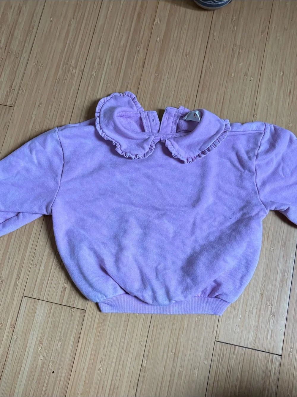 Cat & Jack Lilac Ribbed Top and Leggings Set